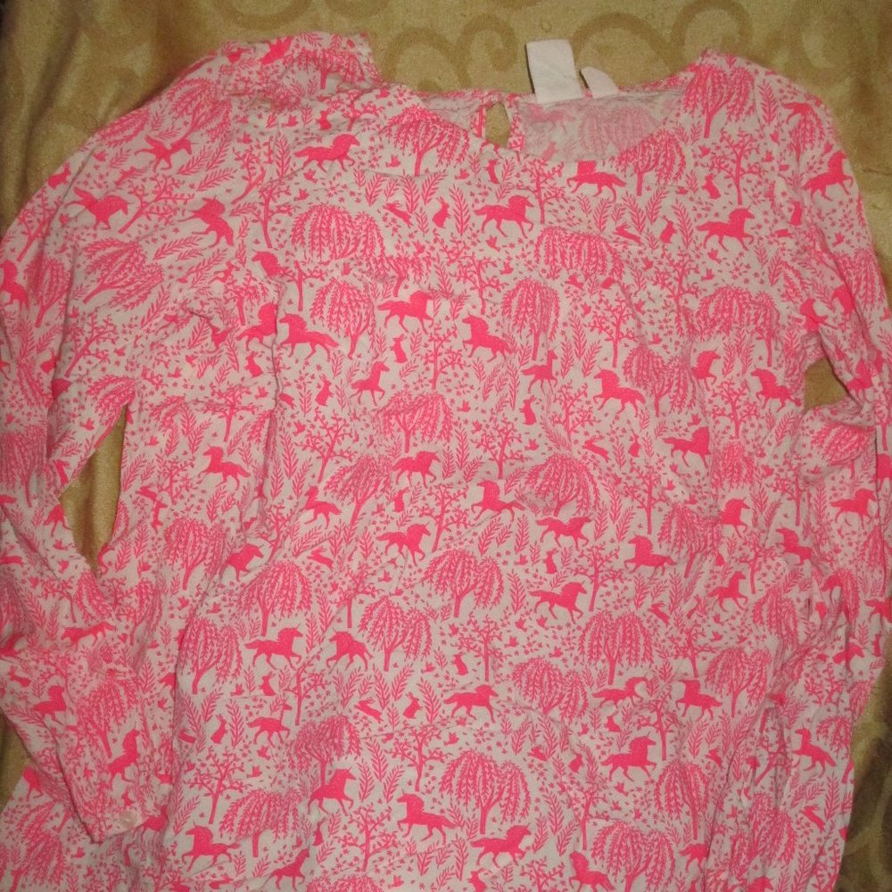 Gap Kids Sarah Jessica Parker Girls Unicorn Top Size Large- 9-10